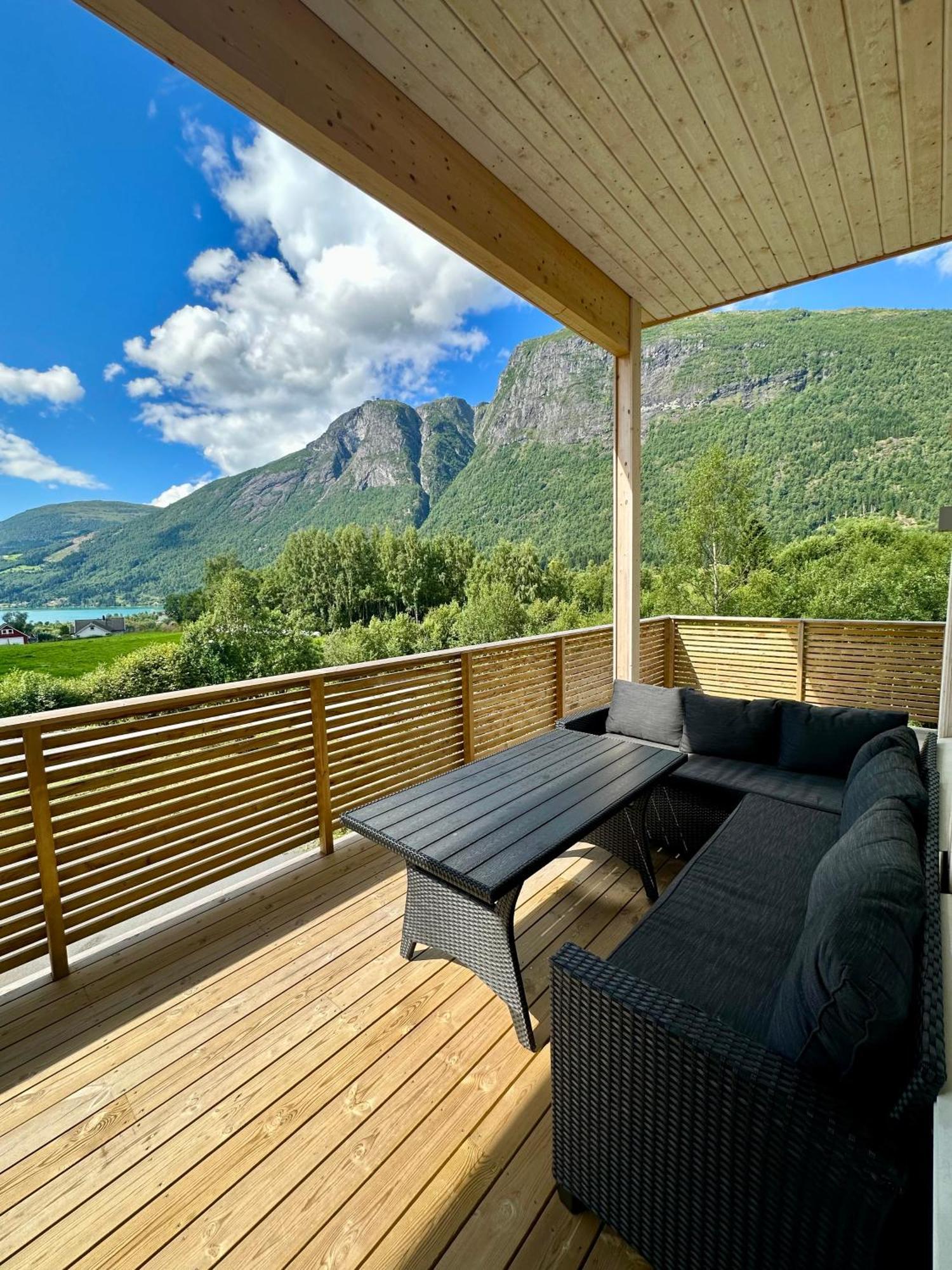 Loen Panorama Apartman Stryn Kültér fotó